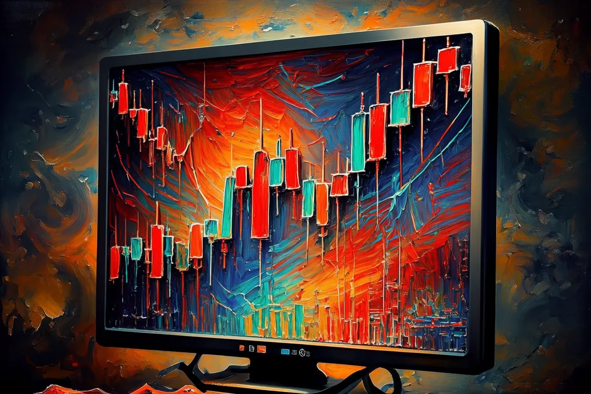 Economics: a painting from the house’s oil series